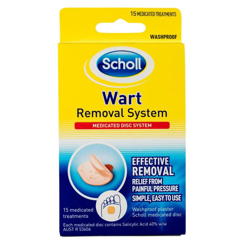 Scholl Wart Removal System Washproof