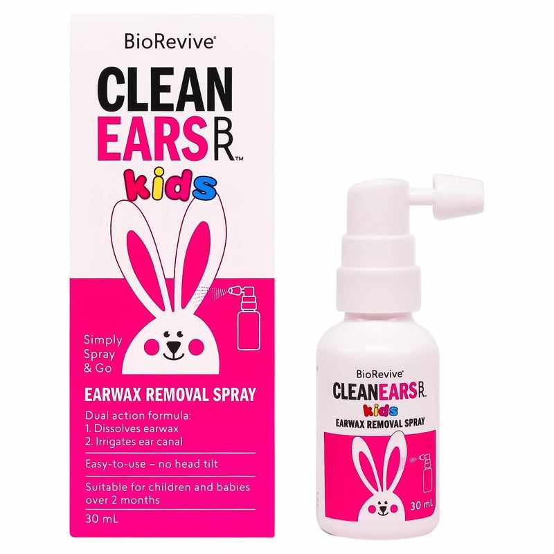 Clean Ears Wax Removal Spray Kids 30ml