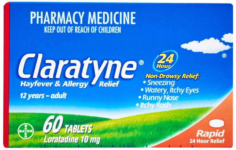 Claratyne Tabs 10mg 60s