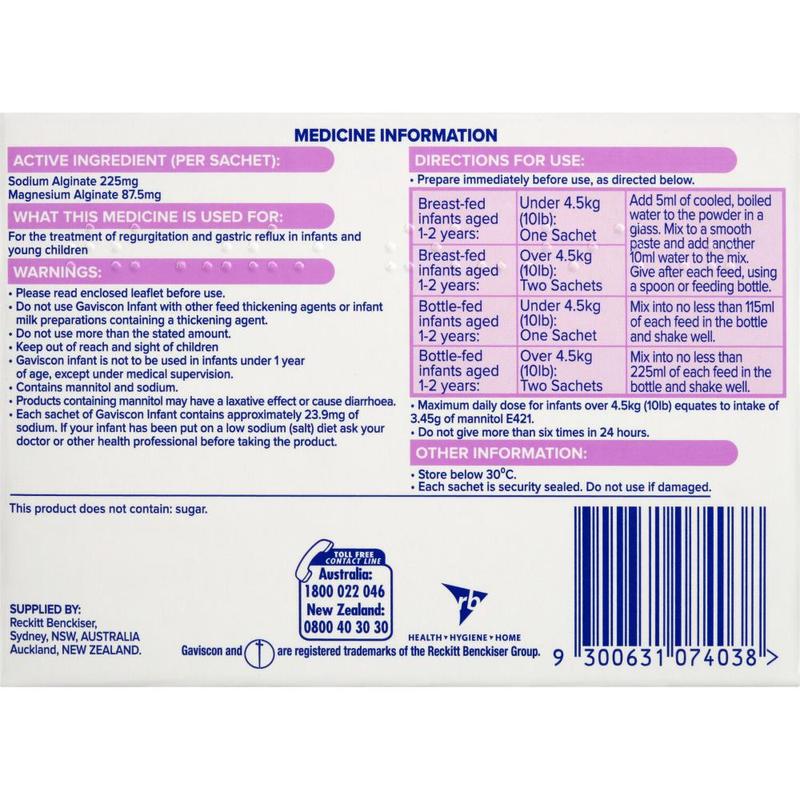 Gaviscon Infant Digestive HealthSachets Powder Sachet 30s