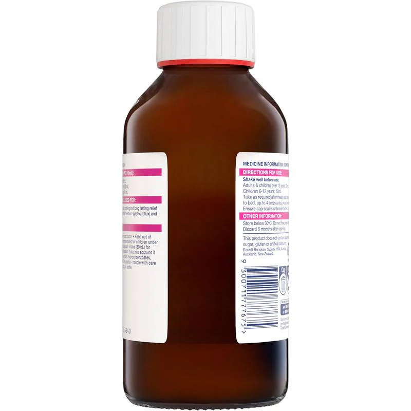Gaviscon Liquid Dual Action Mixed Berry 500ml