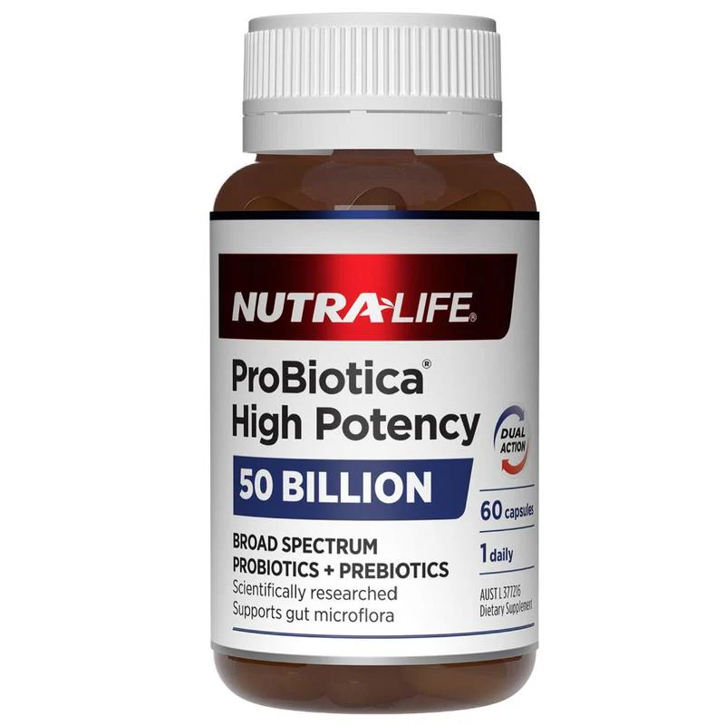 Nutra-Life ProBiotica High Potency 50 Billion Capsules 60s