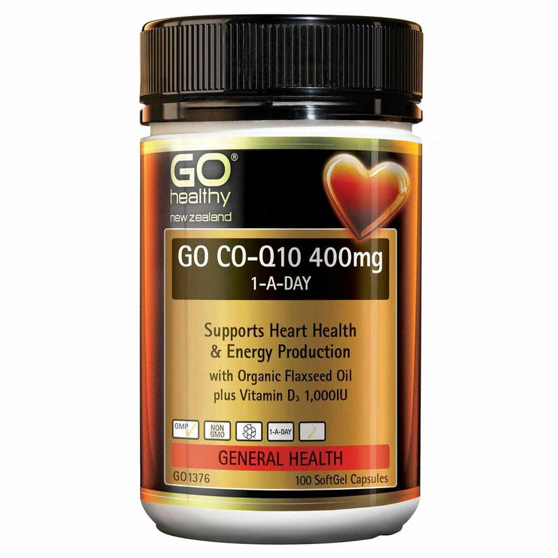 GO Healthy GO CO-Q10 400mg 1-A-Day Capsules 100s